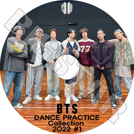 K-POP DVD/ バンタン 2022 Dance Practice Collection #1★permission to dance Butter Dynamite ON Black Swan Boy With Luv Dionysus IDOL FAKE..