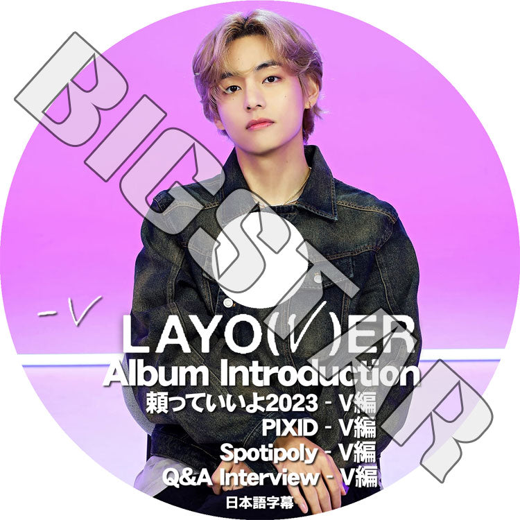 K-POP DVD/ バンタン テヒョン LAYOVER ALBUM INTRODUCTION (日本語字幕あり)/ バンタン テヒョン V BANGTAN KPOP DVD