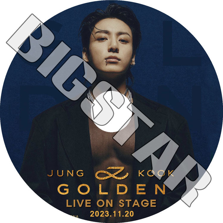 K-POP DVD/ バンタン JUNGKOOK GOLDEN LIVE ON STAGE(2023.11.20)/ JUNGKOOK ジョングク BANGTAN KPOP DVD