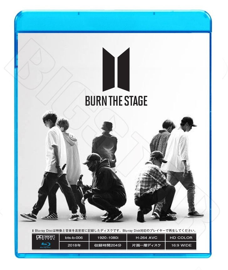Blu-ray/ バンタン BURN THE STAGE ON BANGTAN TV (EP01-EP08)(日本語字幕あり)/ラップモンスター シュガ ジン ジェイホープ ジミン ブィ ジョングク