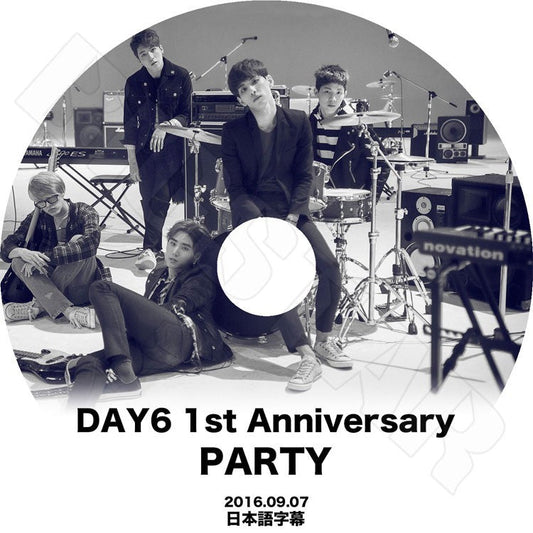 K-POP DVD/ Day6 1st Anniversary PARTY (2016.09.07)(日本語字幕あり)／デー6 ソンジン Jae ヨンケ ウォンピル ドウン KPOP DVD