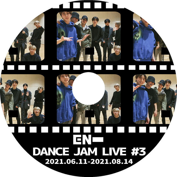 K-POP DVD/ ENHYPEN DANCE JAM LIVE #3(2021.06.11-2021.08.14)(日本語字幕なし)/ エンハイプン ヒスンジェイ ジェイク ソンフン ソヌ ジョンウォン..