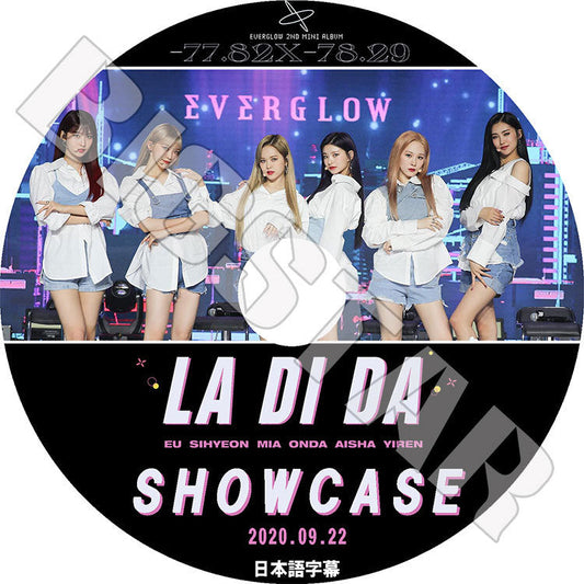 K-POP DVD/ EVERGLOW 2020 SHOWCASE(2020.09.22)(日本語字幕あり)/ エバーグロウ イユ シヒョン ミア オンダ アシャ イロン KPOP DVD