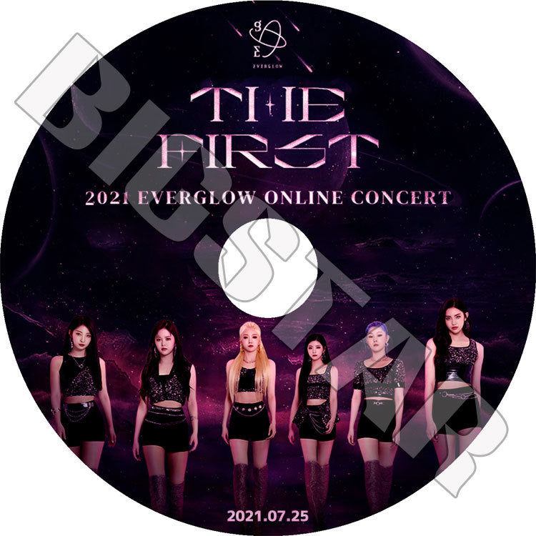 K-POP DVD/ EVERGLOW 2021 ONLINE CONCERT(2021.07.25)/ エバーグロウ イユ シヒョン ミア オンダ アシャ イロン KPOP DVD