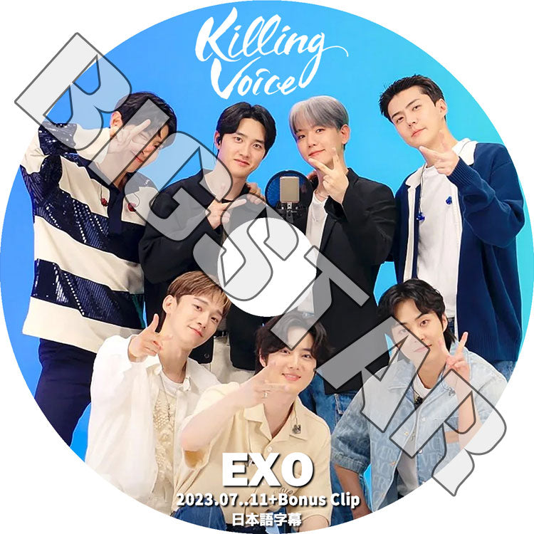 K-POP DVD/ EXO KILLING VOICE+BEHIND (2023.07.11) (日本語字幕あり)/ EXO エクソ スホ べッキョン チャニョル カイ セフン シウミン チェン EXO