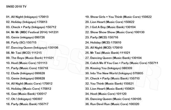 K-POP DVD/ 少女時代 BEST TV COLLECTION★Holiday All Night Lion Heart Party/GIRLS GENERATION テヨン サニー ティファニー ヒョヨン ユリ スヨン ユナ..