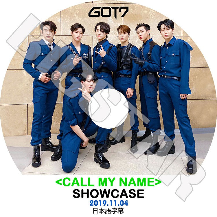 K-POP DVD/ GOT7 2019 SHOWCASE(2019.11.04) Call My Name(日本語字幕あり)/ガットセブン ジェイビー ジュニア マーク ジャクソン ヨンジェ ベムベム..