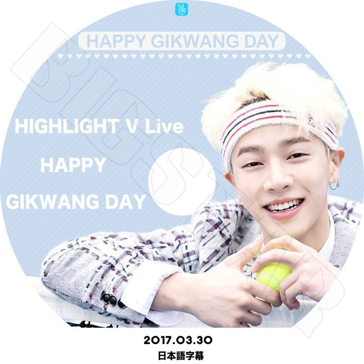 K-POP DVD/ HIGHLIGHT HAPPY ギクァン DAY V Live(2017.03.30)(日本語字幕あり)/ハイライト イギグァン KPOP DVD