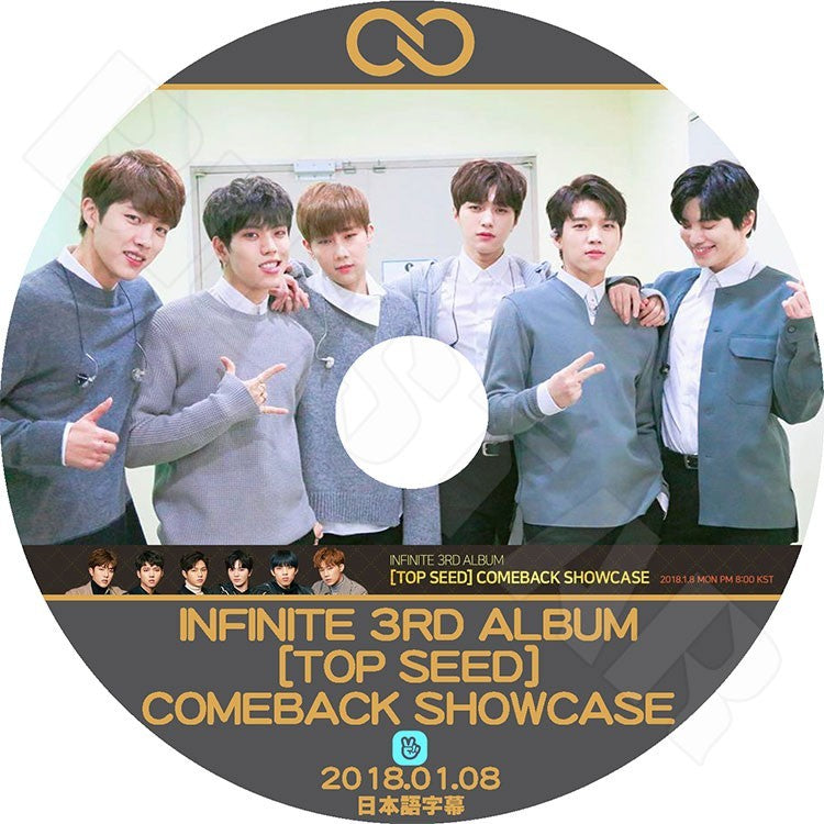 K-POP DVD/ INFINITE 2018 COMEBACK SHOWCASE(2018.01.08)(日本語字幕あり)/INFINITE インフィニット ソンギュ ドンウ ウヒョン ホヤ ソンヨル エル..
