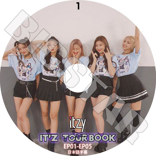 K-POP DVD/ ITZY IT`Z TOUR BOOK #1(EP01-EP05)(日本語字幕あり)/ イッジ イェジ リア リュジン チェリョン ユナ KPOP DVD