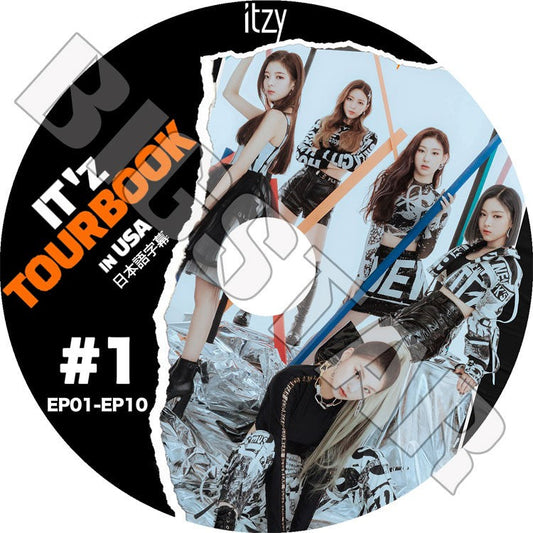K-POP DVD/ ITZY IT`Z TOURBOOK IN USA #1 (EP01-EP10)(日本語字幕あり)/ イッジ イェジ リア リュジン チェリョン ユナ KPOP DVD