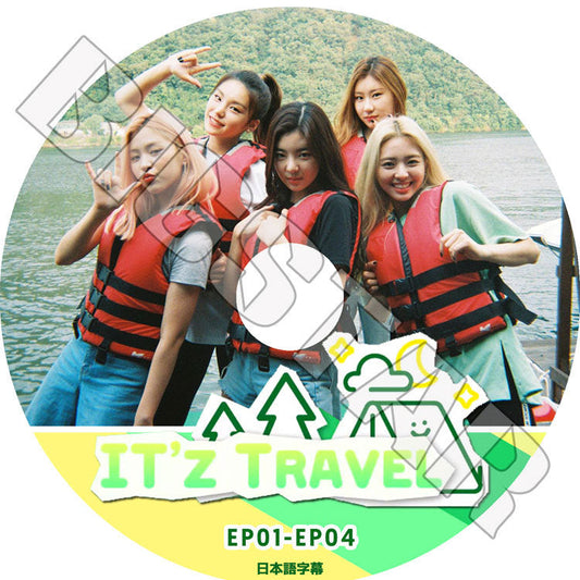 K-POP DVD/ ITZY IT'Z TRAVEL(EP01-EP04)(日本語字幕あり)/ イッジ イェジ リア リュジン チェリョン ユナ KPOP DVD