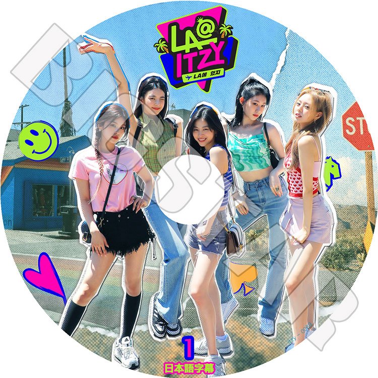 K-POP DVD/ ITZY LA@ITZY #1(日本語字幕あり)/ ITZY イッジ イェジ リア リュジン チェリョン ユナ ITZY KPOP DVD