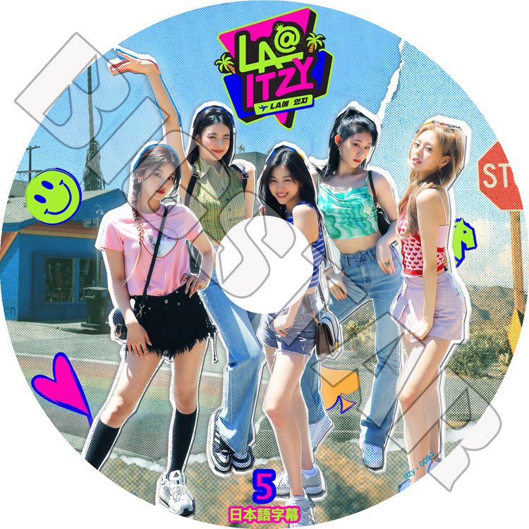 K-POP DVD/ ITZY LA@ITZY #5(日本語字幕あり)/ ITZY イッジ イェジ リア リュジン チェリョン ユナ ITZY KPOP DVD