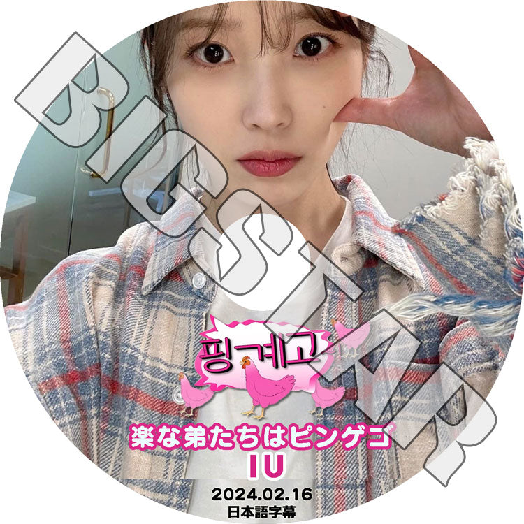 K-POP DVD/ IU 楽な弟たちはピンゲゴ (2024.02.16) (日本語字幕あり)/ IU アイユ ソンガンホ カンドンウォン イジュヨン IU KPOP DVD