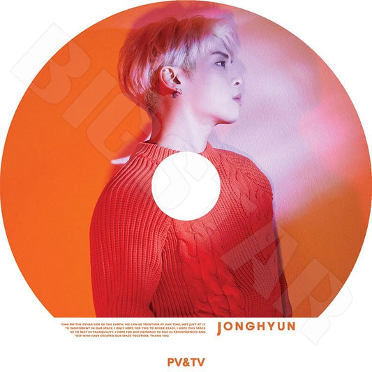 K-POP DVD/ JONGHYUN 2018 PV&TV セレクト★Shinin Before Our Spring Lonely She Is End Of A Day Crazy Deja-Boo／SHINee シャイニ ジョンヒョン