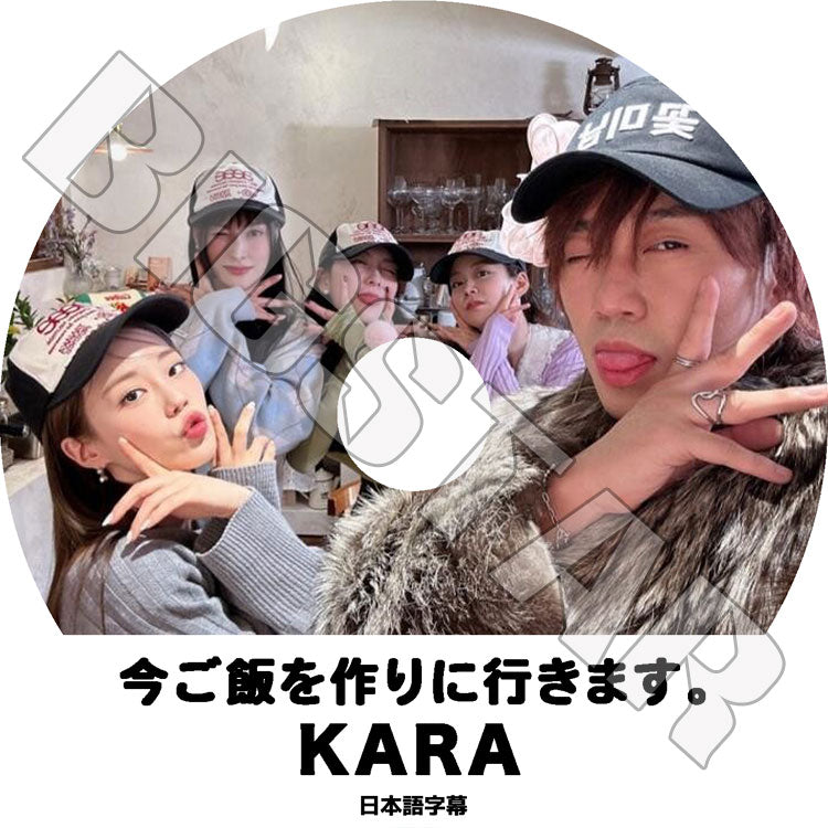 K-POP DVD/ KARA 今、ご飯作りに行きます(日本語字幕あり)/ KARA カラ パクギュリ Park GyuRi ハンスンヨン Han SeungYeon ホヨンジ Heo YoungJi..