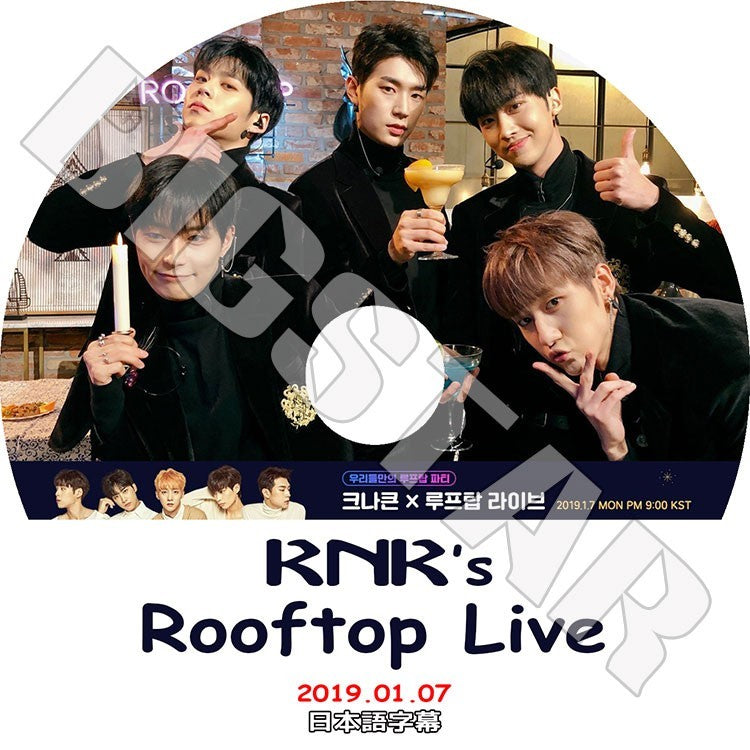 K-POP DVD/ KNK X Rooftop Live(2019.01.07)(日本語字幕あり)/KNK クナクン ユジン スンジュン インソン ジフン ヒジュン KPOP DVD