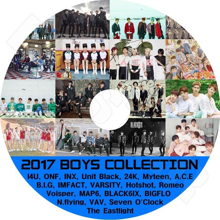 K-POP DVD/ 2017 BOY`S COLLECTION／14U ONF Unit Black 24K Myteen A.C.E B.I.G Imfact MAP6 N.flying.. KPOP DVD