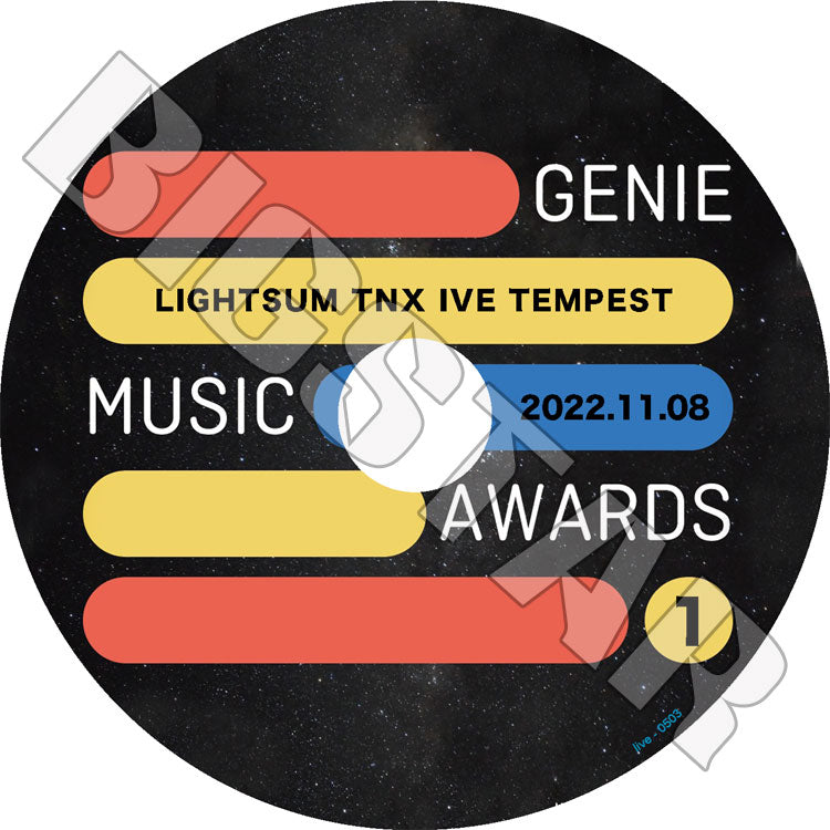 K-POP DVD/ 2022 GMA Awards Part.1 (2022.11.08)/ NCT DREAM Red Velvet IVE TNX BE'O TEMPEST DKZ LIGHTSUM JAURIM/ CON KPOP DVD
