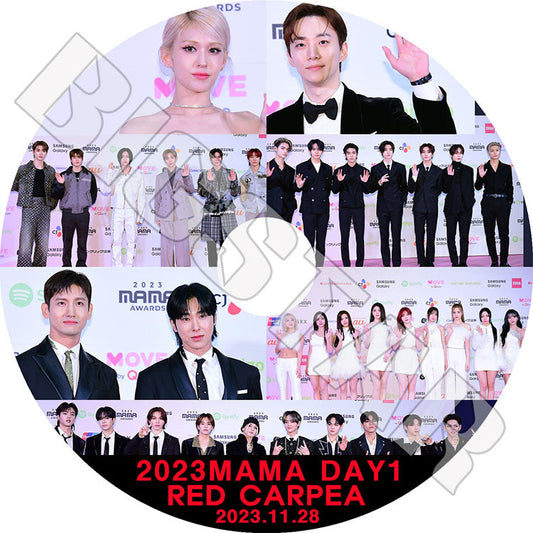 K-POP DVD/ 2023 Mnet Asia Music Awards 1DAY RED CARPET (2023.11.28)/ TVXQ ENHYPEN TXT Kep1er xikers &TEAM JO1 外/ Awards