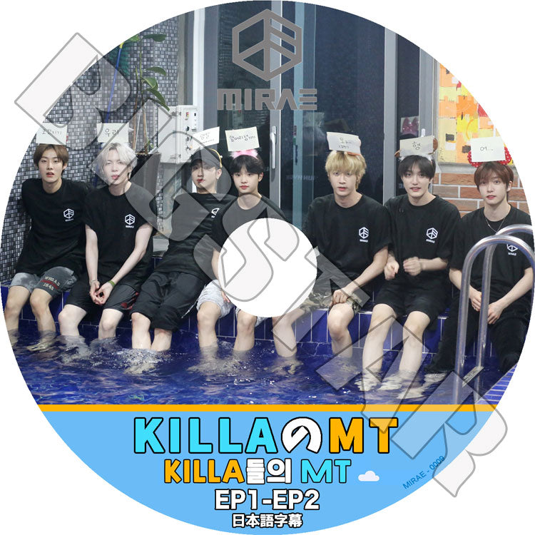 K-POP DVD/ MIRAE KILLAのMT (EP1-EP2)(日本語字幕あり)/ MIRAE ミレ 未来少年 リアン ジュニョク ドヒョン カエル ドンピョ シヨン ユビン 韓国番組