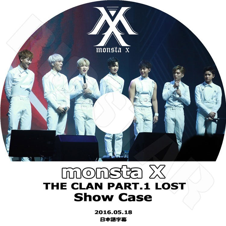 K-POP DVD/ MONSTA X 2016 SHOWCASE (2016.05.18)THE CLAN PART.1 LOST(日本語字幕あり)/モンスターエクス ショヌ ジュホン ヒョンウォン ミンヒョク..