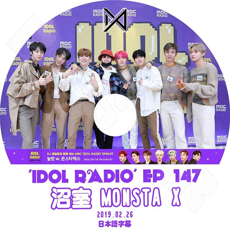 K-POP DVD/ MONSTA X アイドルラジオ (2019.02.26)(日本語字幕あり)/モンスターエクス ショヌ ジュホン ウォノ ヒョンウォン ミンヒョク キヒョン アイエム