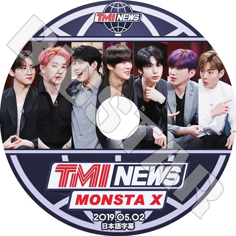 K-POP DVD/ MONSTA X TMI NEWS(2019.05.02)(日本語字幕あり)/モンスターエクス ショヌ ジュホン ウォノ ヒョンウォン ミンヒョク キヒョン アイエム