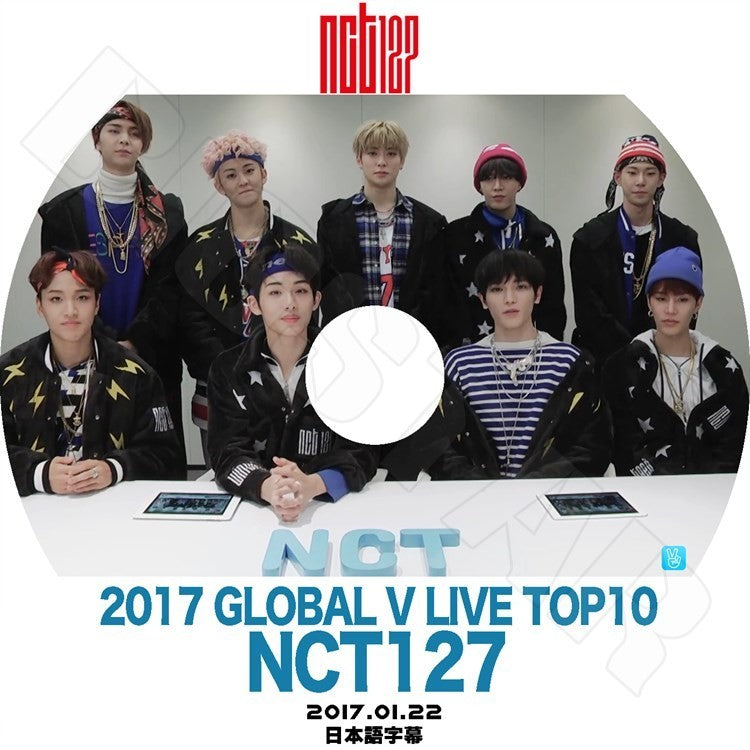 K-POP DVD/ NCT127 2017 GLOBAL V LIVE TOP10 (2017.01.22)(日本語字幕あり)/NCT127 マーク テヨン ジェヒョン テイル ウィンウィン ドヨン ユタ ヘチャン..