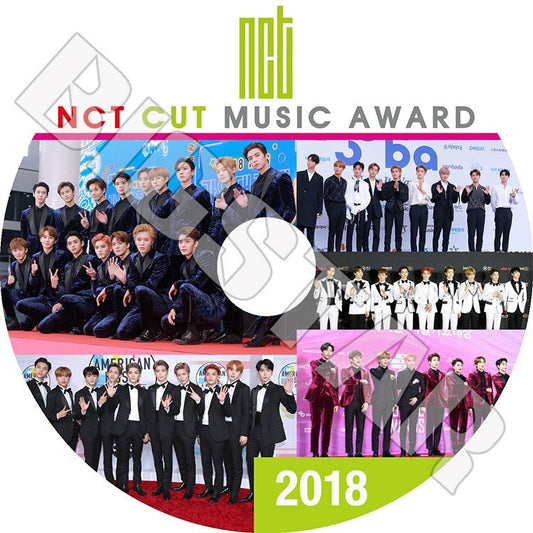 K-POP DVD/ NCT 2016-2018 MUSIC AWARD CUT★MAMA KBS MBC SBS GDA Seoul Awards 他／エンシティ テヨン ジェヒョン マーク ユウタ..