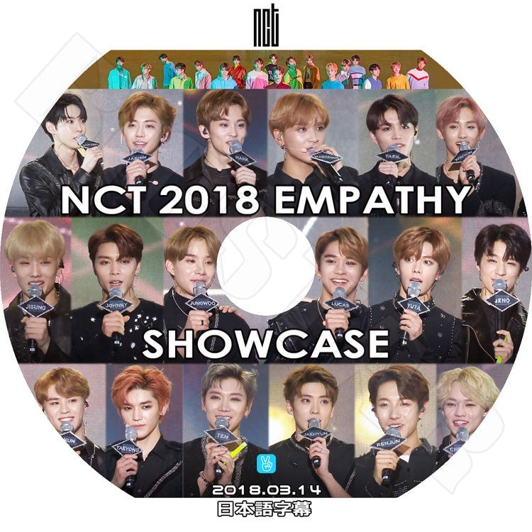 K-POP DVD/ NCT 2018 Empathy SHOWCASE (2018.03.14)(日本語字幕あり)/エンシティ テヨン ジェヒョン マーク ユウタ ウィンウィン ヘチャン テイル ジョニー..