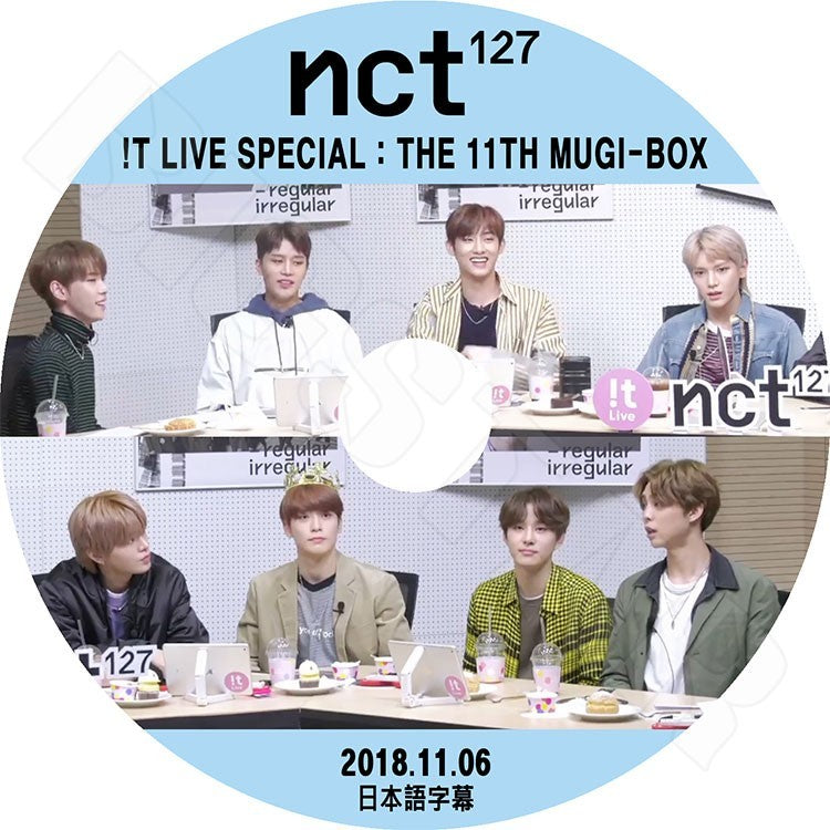 K-POP DVD/ NCT127 THE 11th MUGI-BOX(2018.11.06)(日本語字幕あり)/エンシティ127 ヘチャン ユタ ウィンウィン テヨン ゼヒョン マーク テイル KPOP