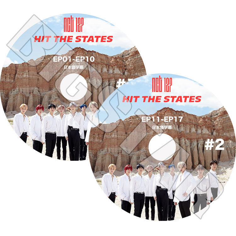 K-POP DVD/ NCT HIT THE STATES (2枚SET)(EP01-EP17)(日本語字幕あり)/ エンシティ テヨン ジェヒョン チソン テン ロンジュン ユウタ チョンロ ドヨン..