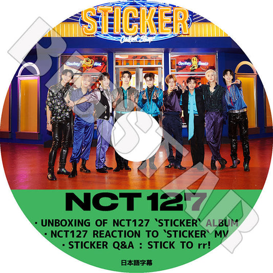 K-POP DVD/ NCT127 UNBOXING STICKER その他(日本語字幕あり)/ エンシティ127 テイル ジャニー テヨン ユウタ ドヨン ジェヒョン ウィンウィン ジョンウ..