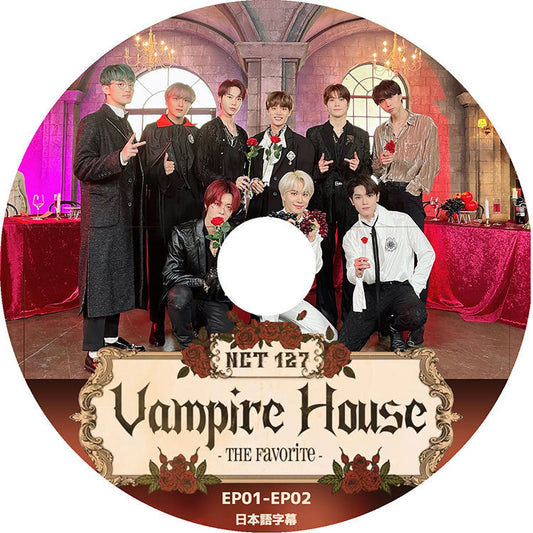 K-POP DVD/ NCT 127 Vampire House (EP01-EP02)(日本語字幕あり)/ エンシティ127 テイル ジャニー テヨン ユウタ ドヨン ジェヒョン ジョンウ マーク..