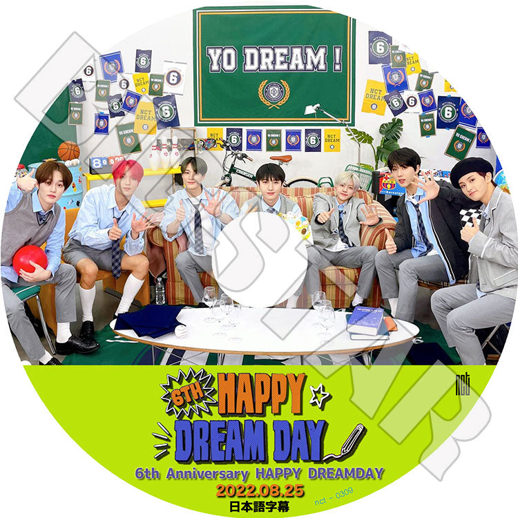 K-POP DVD/ NCT Dream 6年記念 HAPPY DREAM DAY (2022.08.25)(日本語字幕あり)/ NCT Dream エヌシーティーDream NCT KPOP DVD