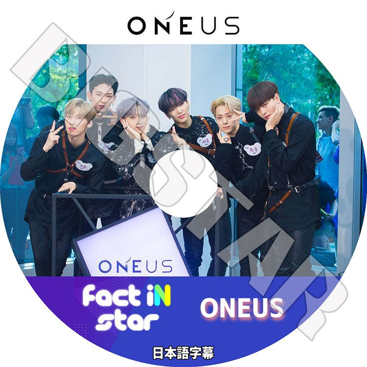 K-POP DVD/ ONEUS Fact iN Star(日本語字幕あり)/ワナス レイブン ソホ イド コンヒ ファンウン シオン KPOP DVD