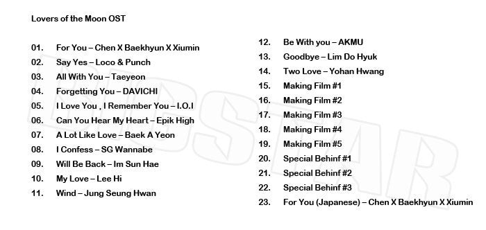 K-POP Drama/月の恋人-歩歩驚心:麗 O.S.T PV COLLECTION 韓国ドラマ/Moon Lovers O.S.T イジュンギ DVD