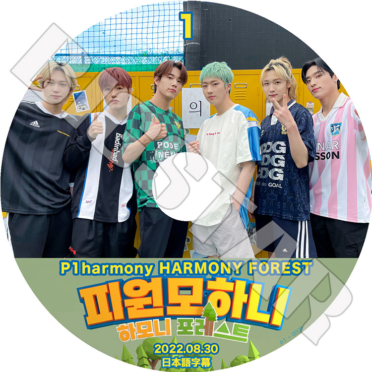K-POP DVD/ P1harmony HARMONY FOREST #1 (EP01-EP04)(日本語字幕あり)/ P1Harmony ピーワンハーモニー 韓国番組 P1Harmony KPOP DVD