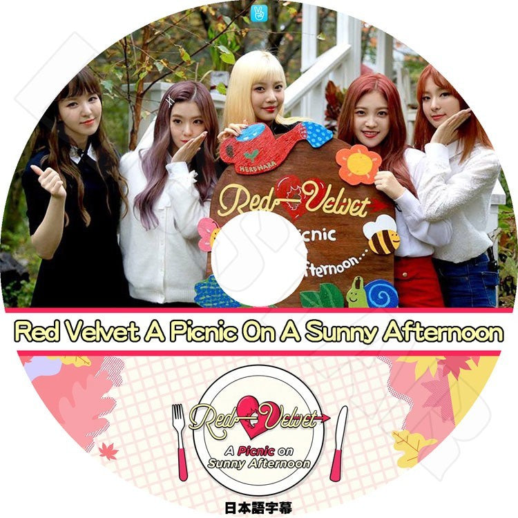 K-POP DVD/ RED VELVET A Picnic On A Sunny Afternoon (日本語字幕あり)/レッドベルベット アイリーン スルギ ウェンディ ジョイ イェリ KPOP DVD