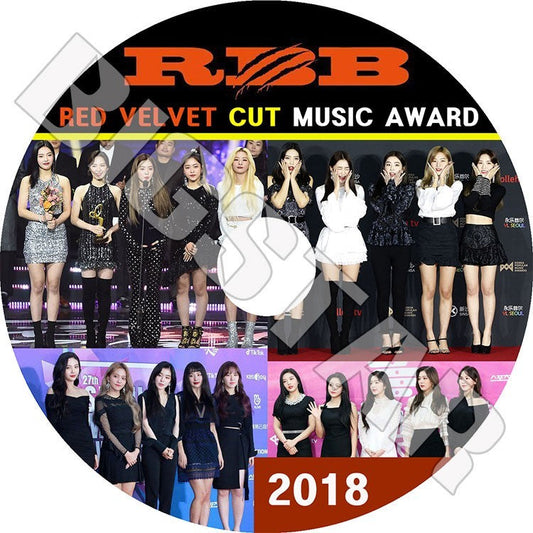 K-POP DVD/ Red Velvet 2018 MUSIC AWARD CUT★MAMA KBS MBC SBS GDA Seoul Awards 他／レッドベルベット アイリーン スルギ ウェンディ..