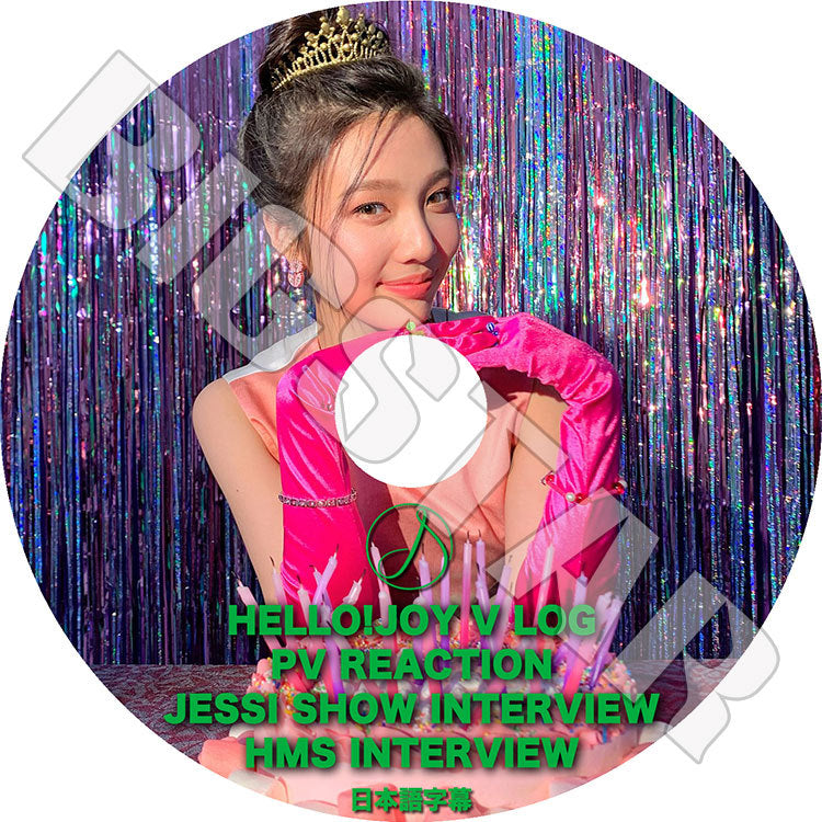 K-POP DVD/ Red Velvet JOY V LOG/PV REACTION その他(日本語字幕あり)/ レッドベルベット ジョイ KPOP DVD