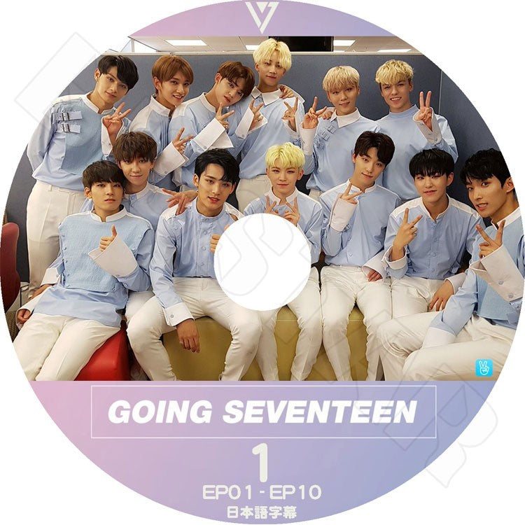 K-POP DVD/ SEVENTEEN GOING Seventeen #1(EP01-EP10)(日本語字幕あり)/セブンティーン セブチ エスクプス ウジ ミンギュ ホシ ウォヌ バーノン スングァン..