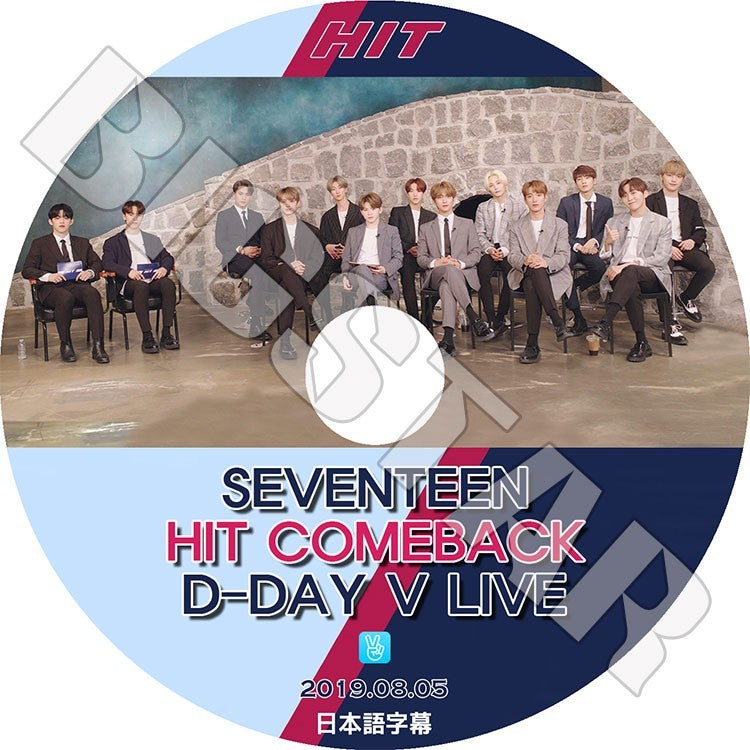 K-POP DVD/ SEVENTEEN HIT COMEBACK D-DAY V LIVE(2019.08.05)(日本語字幕あり)/セブンティーン ディノ ジュン ドギョム ジョシュア ジョンハン..