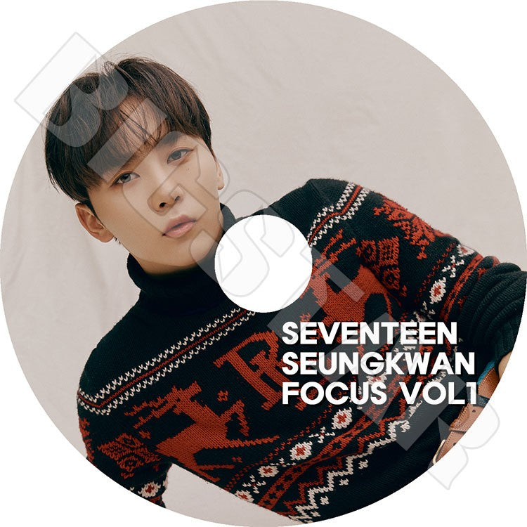 K-POP DVD/ SEVENTEEN SEUNGKWAN FOCUS VOL #1(日本語字幕なし)/セブンティーン セブチ エスクプス ウジ ミンギュ ホシ ウォヌ バーノン..