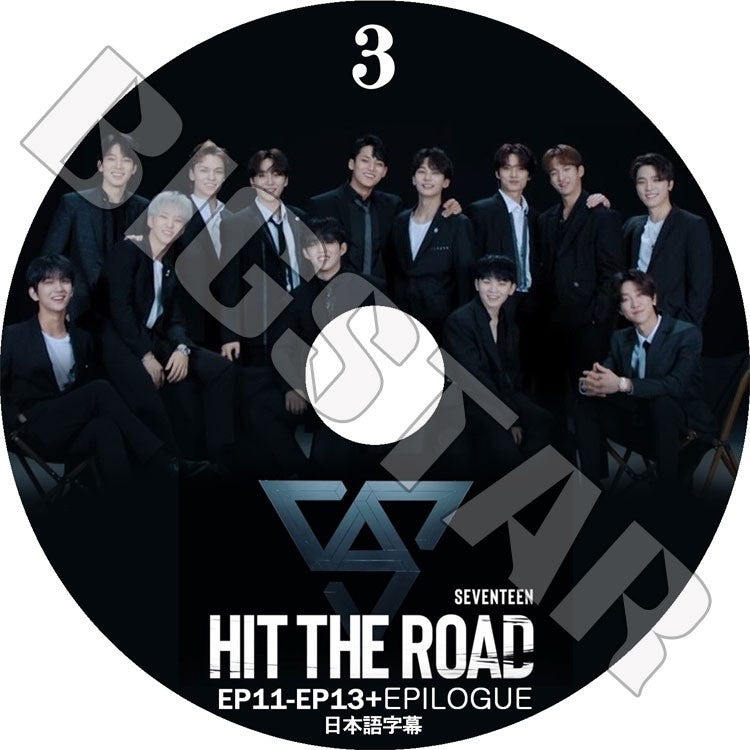 K-POP DVD/ SEVENTEEN HIT THE ROAD #3(EP11-EP13) + EPILOGUE 完(日本語字幕あり)/ セブンティーン ウジ ミンギュ ホシ スングァン ディノ ジュン..