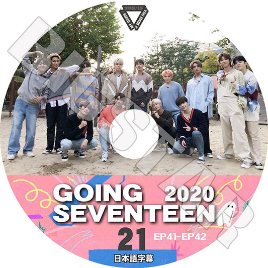 K-POP DVD/ SEVENTEEN 2020 GOING SEVENTEEN #21(EP41-EP42)(日本語字幕あり)/ セブンティーン エスクプス ウジ ミンギュ ホシ ウォヌ スングァン..