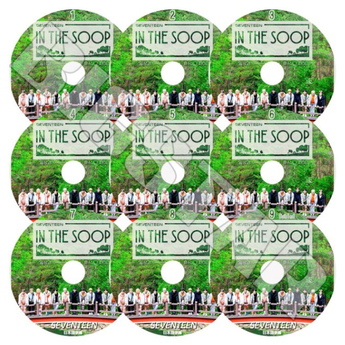 K-POP DVD/ SEVENTEEN IN THE SOOP(9枚SET)(日本語字幕あり)/ セブンティーン セブチ エスクプス ウジ ミンギュ ホシ ウォヌ バーノン スングァン ディノ..