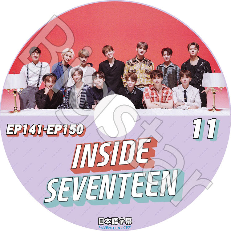 K-POP DVD/ SEVENTEEN INSIDE #11(日本語字幕あり)/ SEVENTEEN セブンティーン セブチ 韓国番組収録DVD SEVENTEEN KPOP DVD